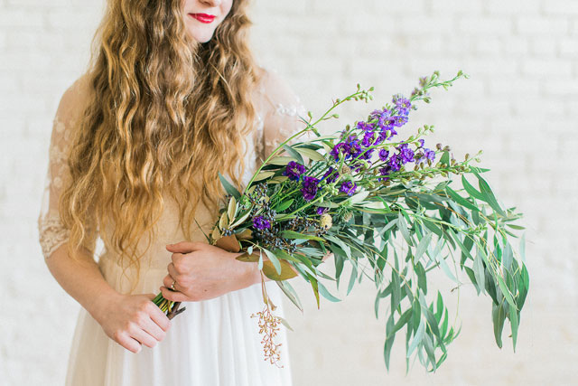 An exquisite and organic Pantone Rose Quartz and Serenity bohemian inspiration shoot by Rachel Marie Photography