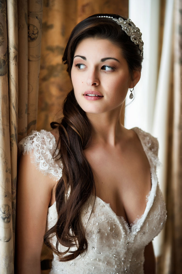 An elegant bridal editorial at a bed and breakfast, including a sophisticated boudoir shoot | Ross Costanza Photography: http://www.rosscostanza.com
