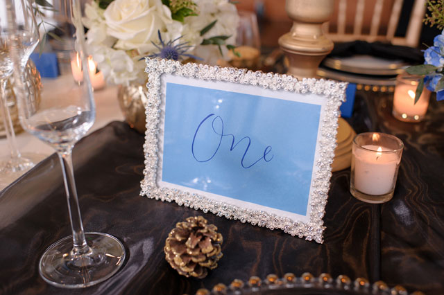 A modern royalty wedding inspiration shoot featuring Pantone Serenity and classic details by Tessa Rice Photography