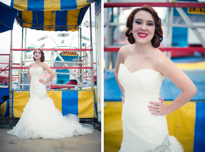 Carnival Wedding Inspiration Shoot by T.Y. Photography on ArtfullyWed.com