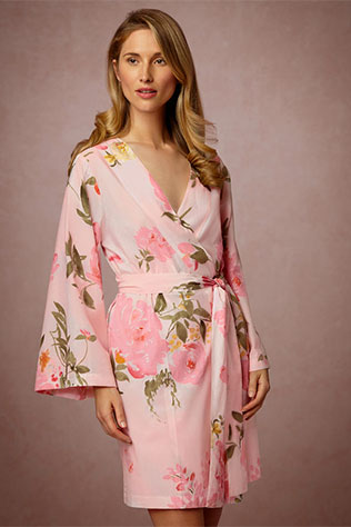 Painted Petal Robe | What to Wear for a Boudoir Session: Sweet & Feminine Lingerie and Robes