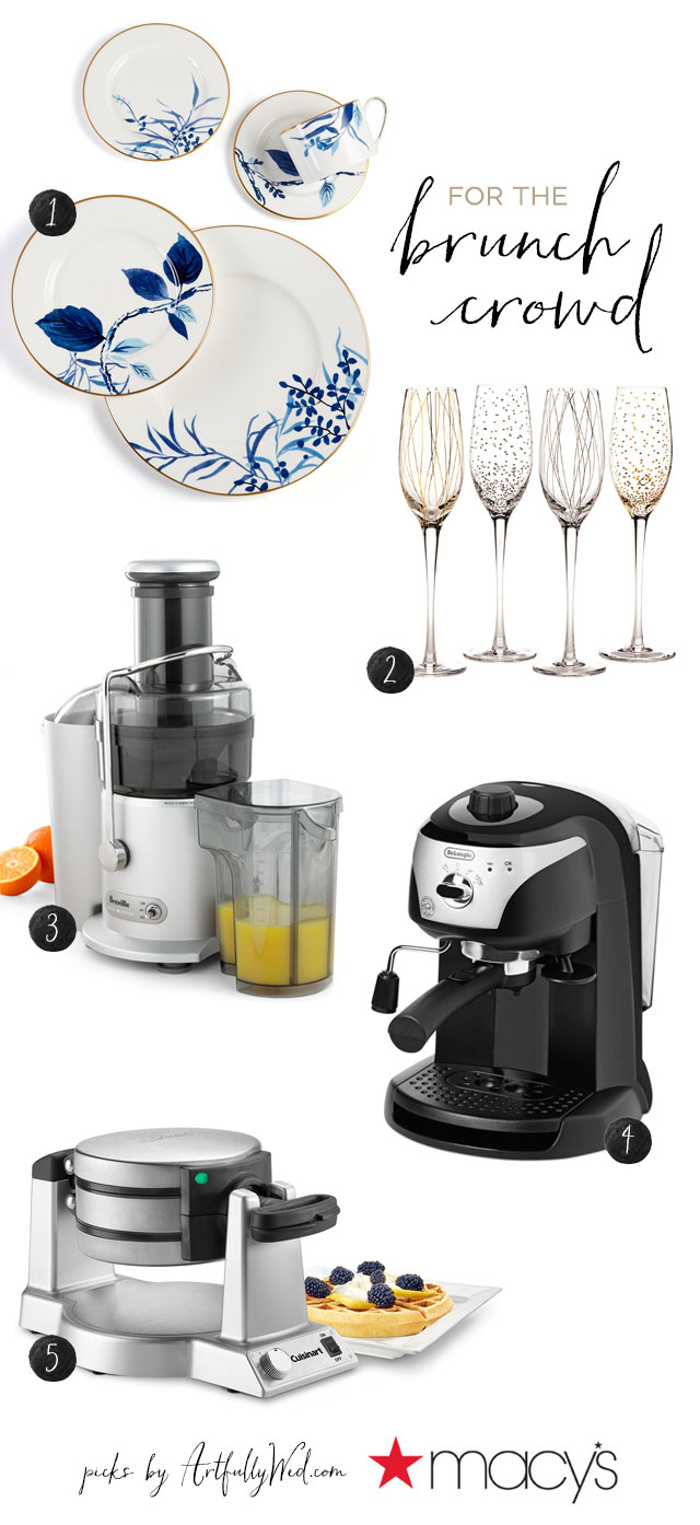Sponsored: Register for these 10 essential entertaining gifts at Macy's wedding registry, and you’ll be ready to throw the best cocktail parties and host the sweetest brunches!
