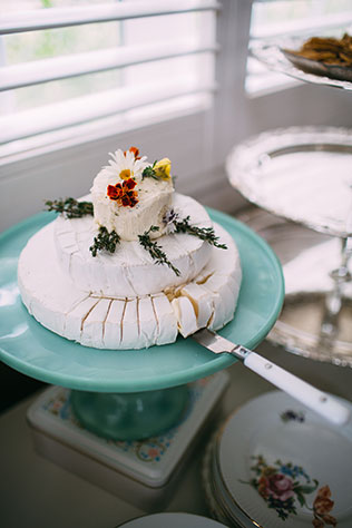 A high tea bridal shower with delicious finger foods and teapot centerpiece | Sara Lynn Paige: http://saralynnpaige.com