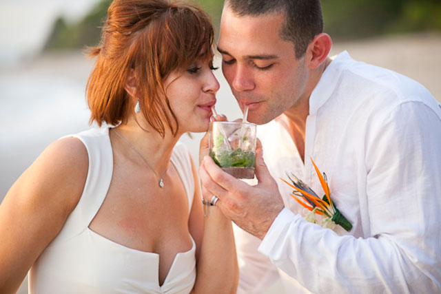 An intimate destination beach wedding in Costa Rica | A Brit & A Blonde: abritandablonde.com