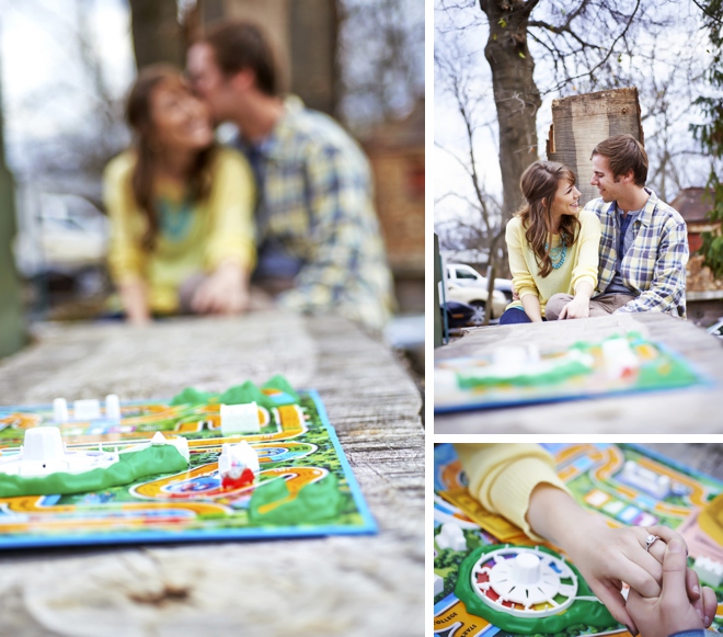 The Game of LIFE Engagement Session by A Dream Within Photography on ArtfullyWed.com