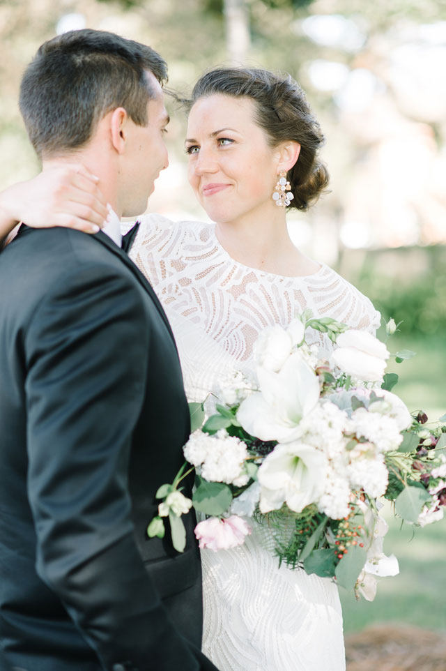 A beautiful Southern spring plantation wedding at Lowndes Grove by Aaron and Jillian Photography