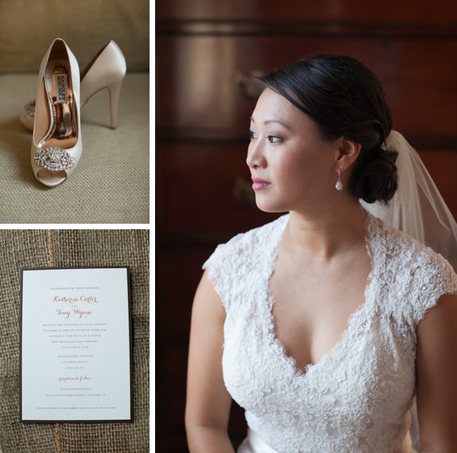 An intimate, rustic fall wedding in Greenwich by Abbey Domond Photography || see more on blog.nearlynewlywed.com