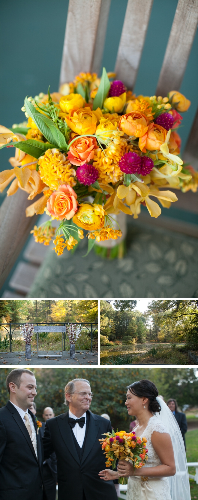 An intimate, rustic fall wedding in Greenwich by Abbey Domond Photography || see more on blog.nearlynewlywed.com