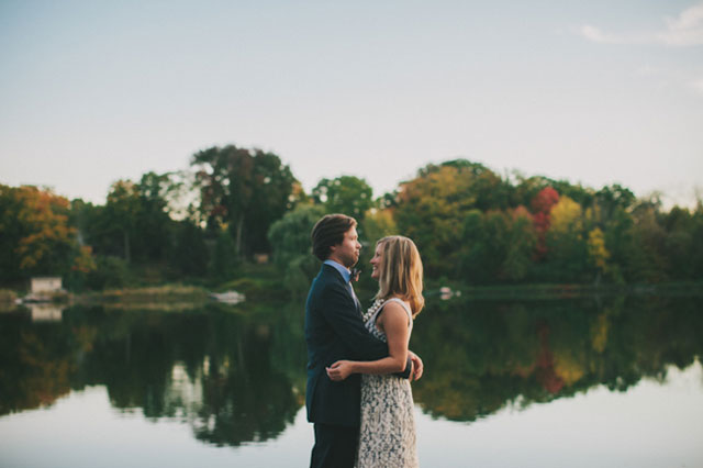 An intimate and romantic rehearsal dinner on the lake | Abbey Moore Photography: http://abbeymoore.net/