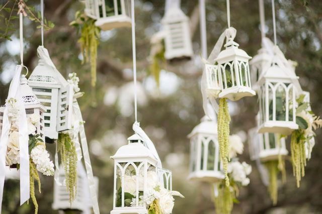 Creative Ideas for Spring Wedding Decor: Hanging Designs