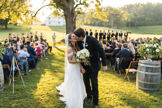 A romantic Kuhs Farm wedding under a majestic tree by Alec Vanderboom and Cosmopolitan Events