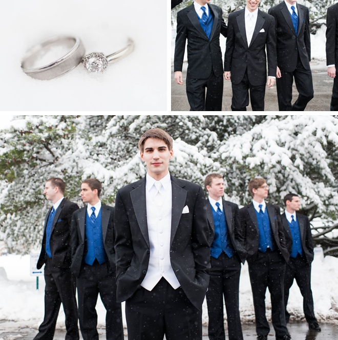 Snowy Winter Wedding by Alison Mish Photography on ArtfullyWed.com