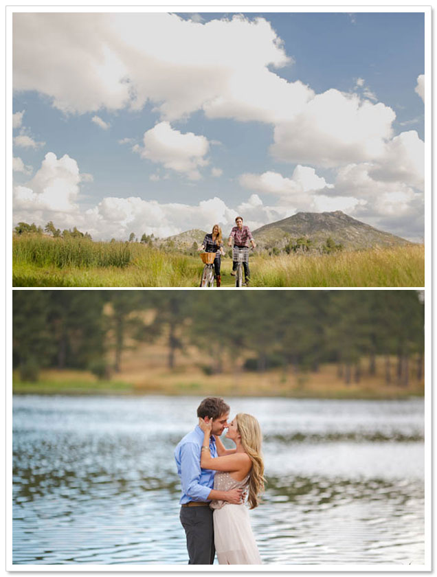 Lake Cuyamaca Engagement Session by Allie Lindsey Photography on ArtfullyWed.com