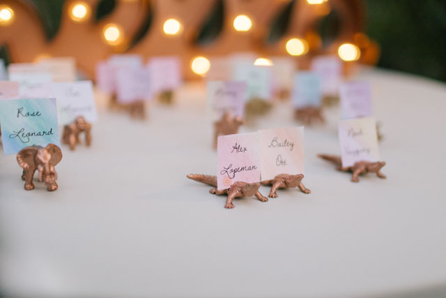 An elegant and rustic animal-themed Phoenix Zoo wedding by Alyssa Campbell Photography