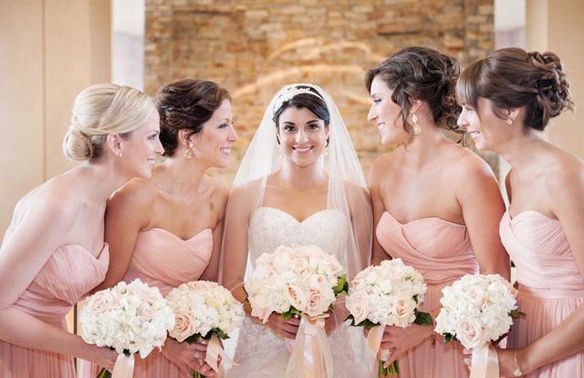 An elegant and lavish pink Virginia wedding fit for a princess | Amber Kay Photography: http://www.amberkayphoto.com