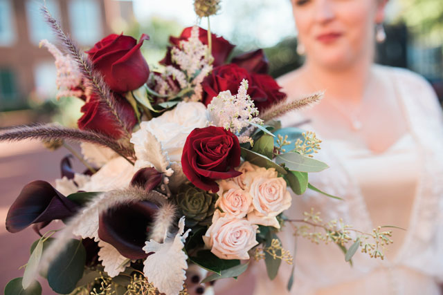 A charming autumn roaring 20s wedding in Baltimore by Anne Casey Photography
