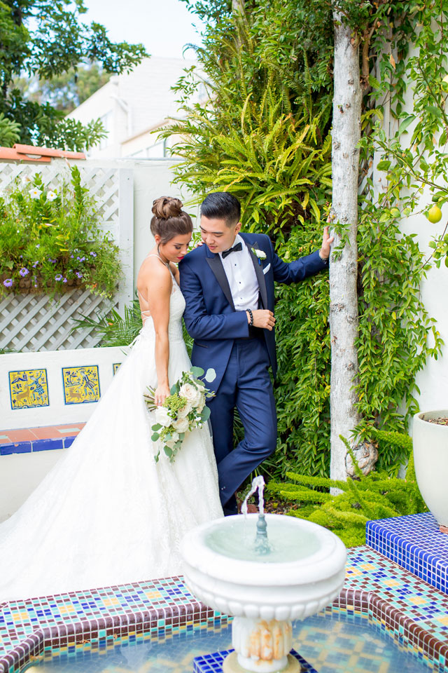 An historic Darlington House wedding combining Moroccan details with colorful architecture and greenery by Ashley Strong Photography