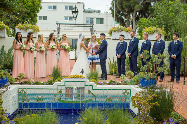 An historic Darlington House wedding combining Moroccan details with colorful architecture and greenery by Ashley Strong Photography