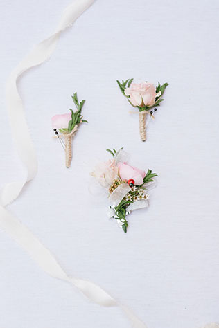 A beautiful and creative handmade wedding for a couple married in Portland by Becca Blevins Photography and Peachy Keen Coordination