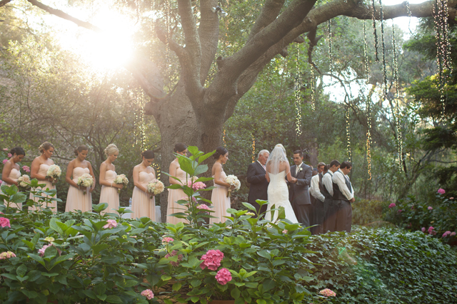 A rustic and romantic blush and ivory wedding at Calamigos Ranch in Malibu // photos by Becca Rillo Photography: http://www.beccarillo.com || see more on https://blog.nearlynewlywed.com