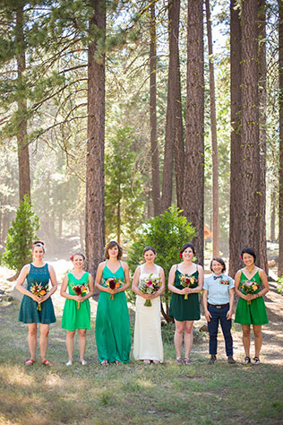 An amazing outdoor adventure wedding with camping and a national park theme in Northern California by Bergreen Photography