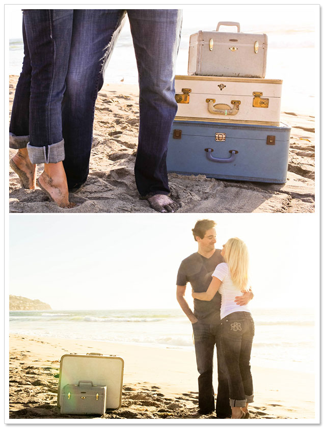 Redondo Beach Engagement Session by Brooke Merrill Photography on ArtfullyWed.com
