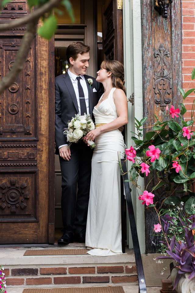 An intimate Pittsburgh bed and breakfast wedding in lavender by Breanna Elizabeth Photography