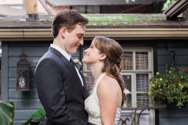 An intimate Pittsburgh bed and breakfast wedding in lavender by Breanna Elizabeth Photography