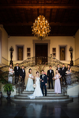 A grand and romantic spring wedding at Oheka Castle in New York | Brian Hatton Photography: http://www.brianhattonweddings.com