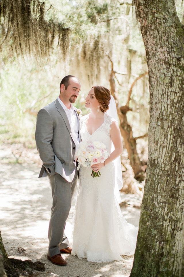 A sweet and intimate beach wedding on Amelia Island by Brooke Images