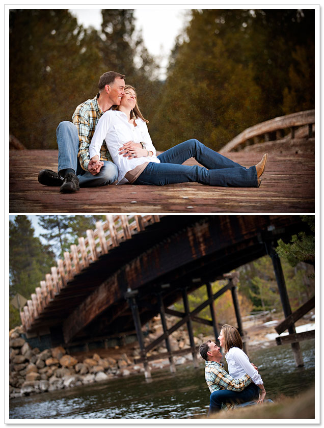 Sunriver Resort Engagement Session by Byron Roe Photography on ArtfullyWed.com