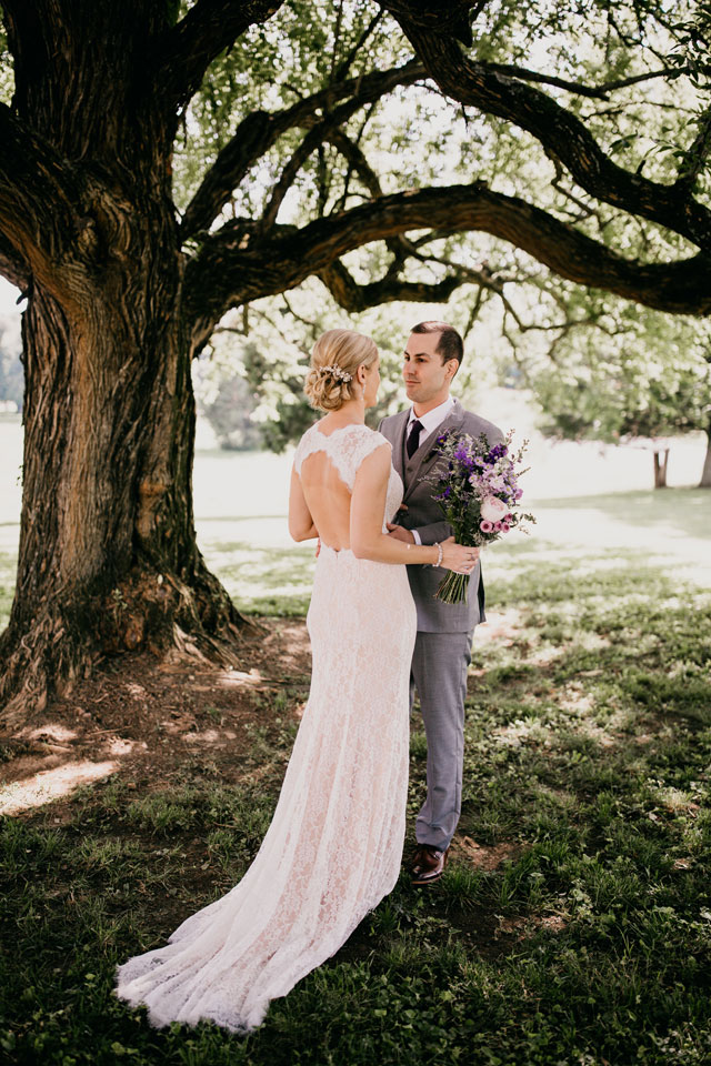 A gorgeous rustic French country wedding at Briar Rose Hill filled lavender and dried flowers by Caitlin Steva Photography