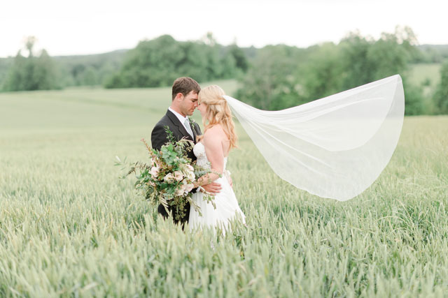 A rustic and elegant Kentucky Derby themed wedding at a barn in North Carolina by Candi Leonard Photography