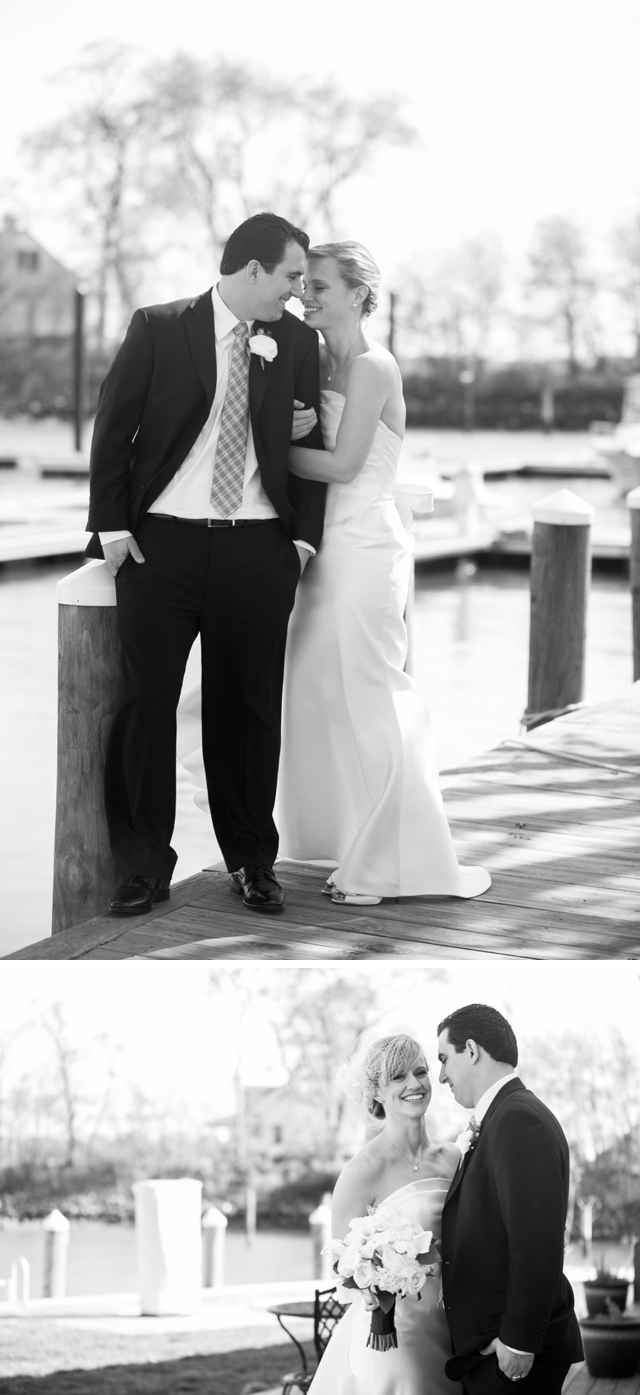 A preppy and elegant bayside wedding by Carly Fuller Photography || see more on blog.nearlynewlywed.com
