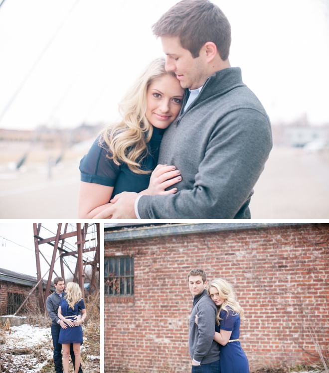 Downtown Kansas City Engagement by Cassandra Castaneda Photography on ArtfullyWed.com