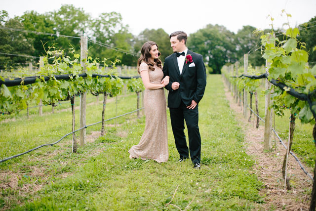 A glam Hollywood inspired anniversary session at a winery in Colonial Williamsburg by Chelsea Anderson Photography
