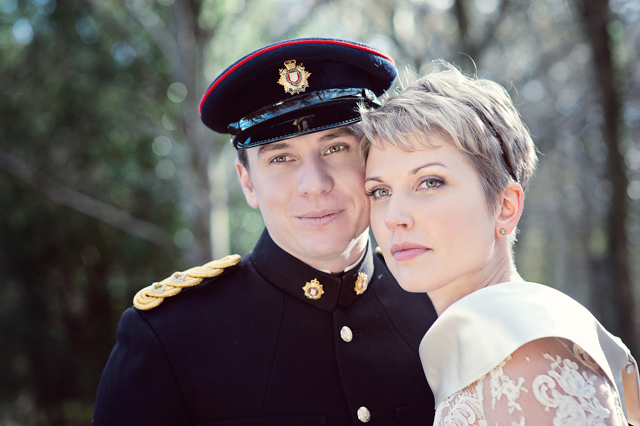 A white and silver holiday wedding in the English countryside by Claire Barrett || see more on blog.nearlynewlywed.com