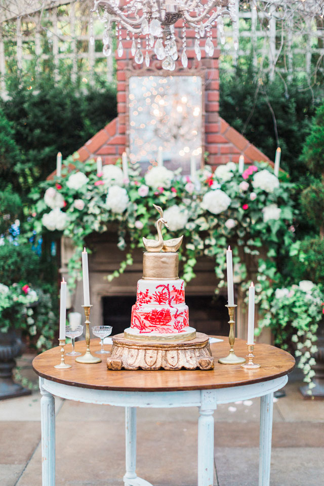 A stunning Watson House wedding with nautical and Kate Spade inspired details by Common Dove Photography