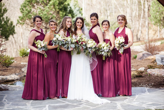 A sweet spring mountain wedding for a military couple at the Mountain House Inn by CYork Photography