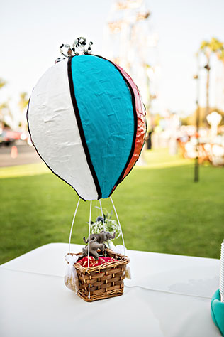 A whimsical greatest love story on earth themed wedding with a ferris wheel for a couple who loves the Santa Monica Pier by D. Park Photography and Skybox Event Productions