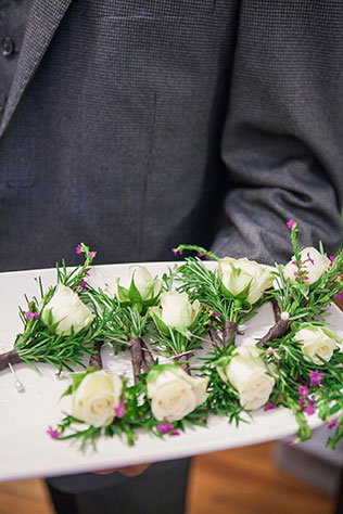 A Celtic wedding with Irish details at the Brooklyn Arts Center by Dana Laymon Photography