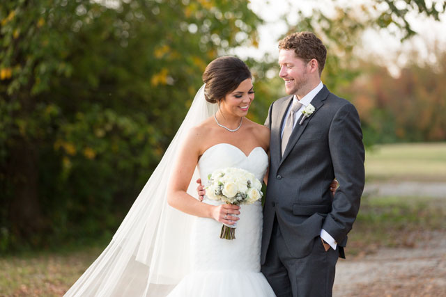 A perfectly chic and elegant white and gold Missouri winery wedding by Dana Tate Wedding Photographer