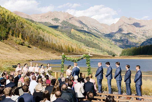 A sweet and rustic wedding at Piney River Ranch by Danielle DeFiore Photography