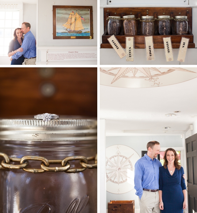 An autumn e-shoot at the historic House of the Seven Gables by Deborah Zoe Photography || see more at blog.nearlynewlywed.com 