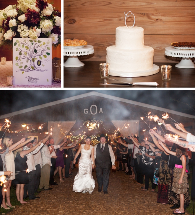 A rustic gray and lavender destination wedding by Debra Kapustin Photography || see more on blog.nearlynewlywed.com