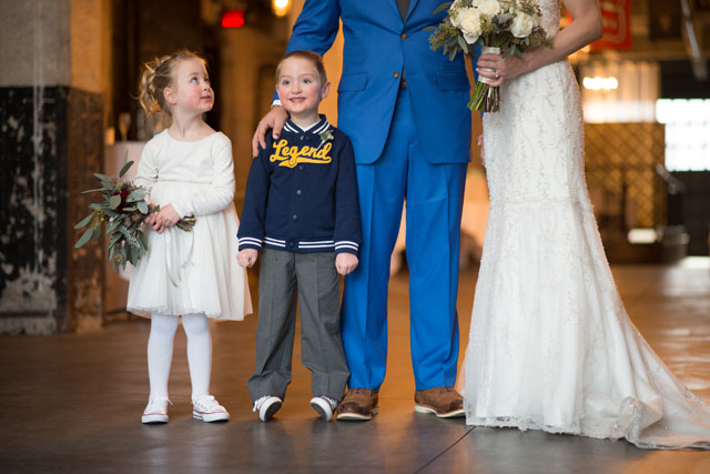 An original and one-of-a-kind game day wedding in Minneapolis with DIY sports details by Erin Johnson Photography