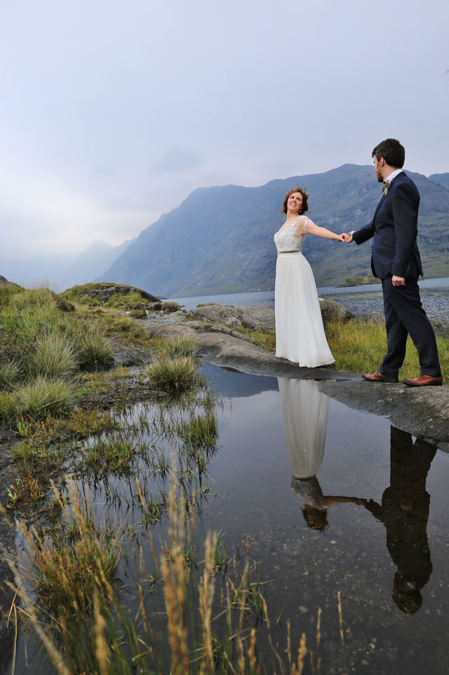An incredibly intimate commitment ceremony in Scotland at the breathtaking Isle of Skye by Euphoria Photography