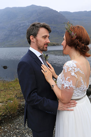 An incredibly intimate commitment ceremony in Scotland at the breathtaking Isle of Skye by Euphoria Photography