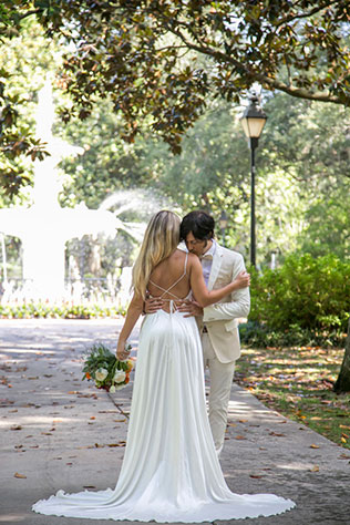A colorful and quirky Wes Anderson inspired wedding in Savannah by Foto Bohemia and Ivory & Beau