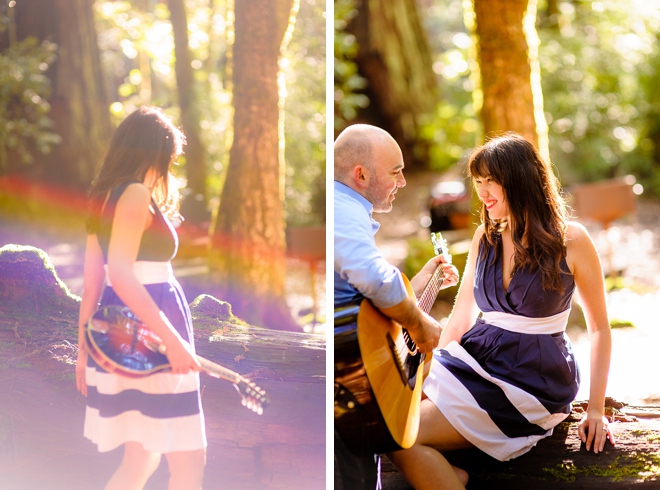 Big Basin Redwoods State Park Engagement by Funny Bunny Photography on ArtfullyWed.com